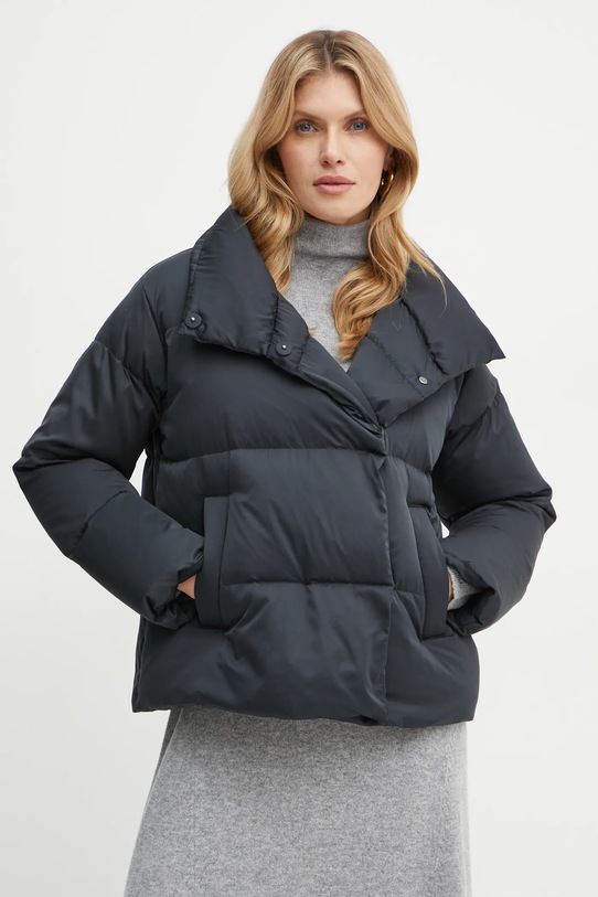 Weekend Max Mara kurtka puchowa bez kaptura czarny 2425486052600