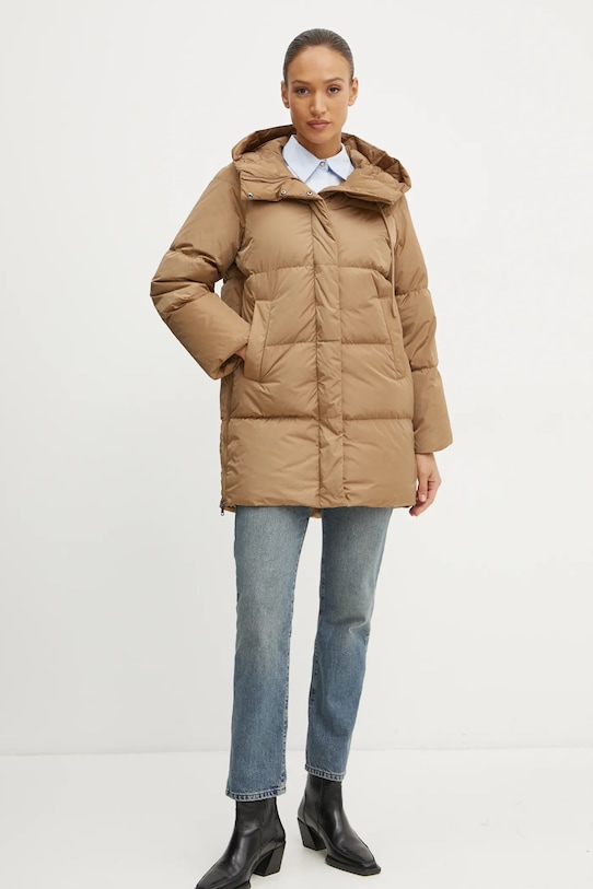 Bunda Weekend Max Mara s podšívkou hnědá 2425496042600