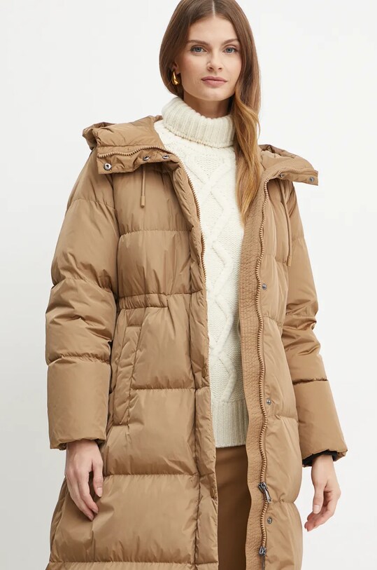Пуховая куртка Weekend Max Mara коричневый 2425496052600