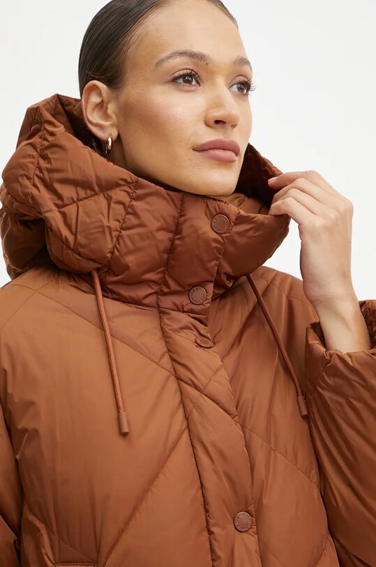 Пухова куртка Weekend Max Mara 2425496092600 коричневий