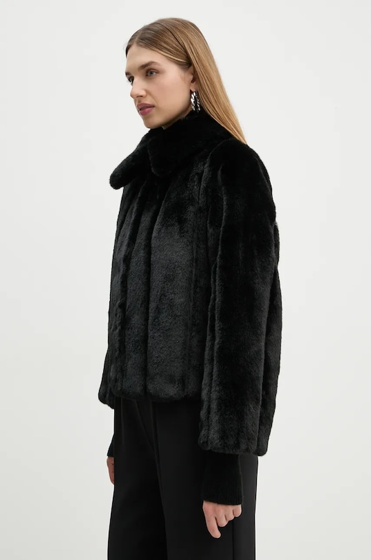 Patrizia Pepe palton cu captuseala negru 2O0138.E5T7