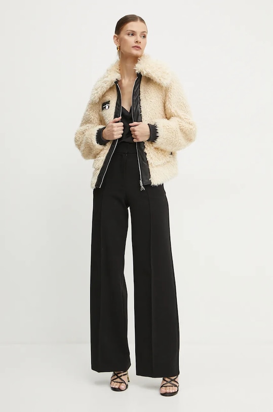 Bunda Patrizia Pepe 2O0139.E054 béžová AW24