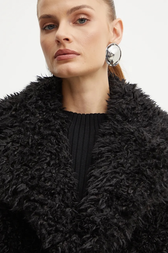 Kabát Patrizia Pepe černá 2O0145.E057