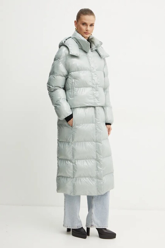 Bunda Patrizia Pepe 2O0151.A488 šedá AW24