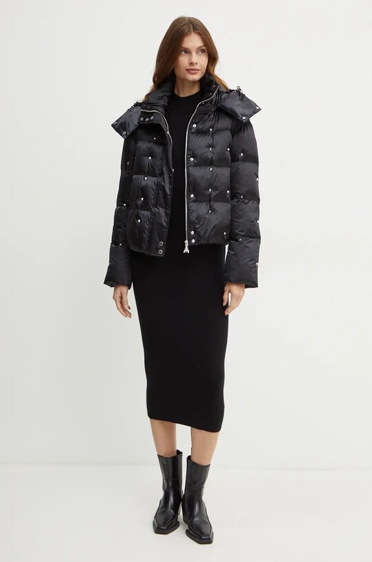 Куртка Patrizia Pepe 2O0155.A491 чорний AW24