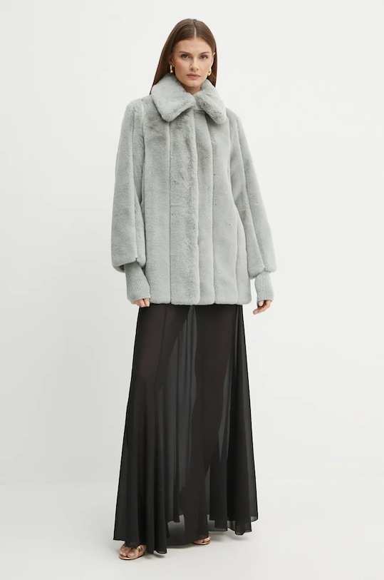 Patrizia Pepe palton 2O0163.E5T7 gri AW24