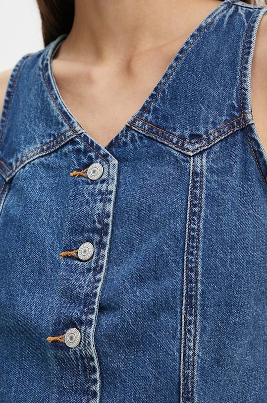 Levi's kamizelka jeansowa 000OH granatowy