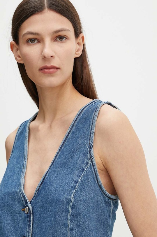 Džínová vesta Levi's námořnická modř A8749