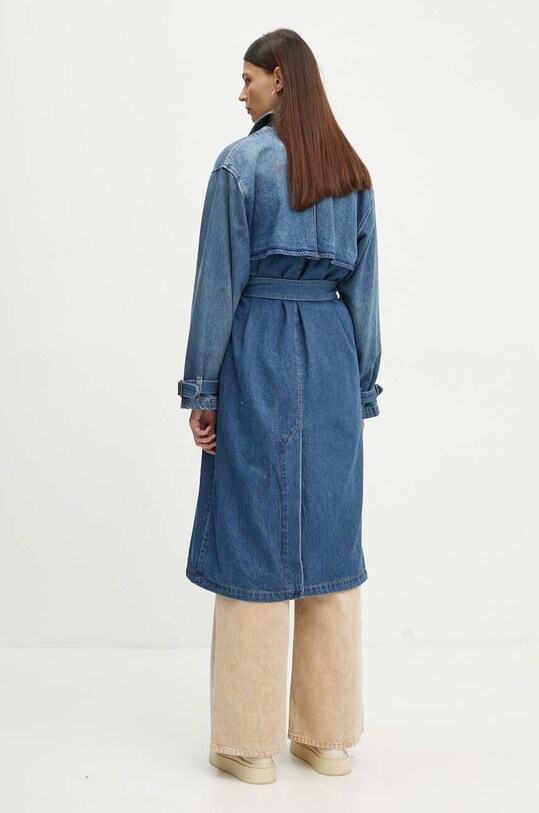 Odzież Levi's płaszcz jeansowy A8976 granatowy