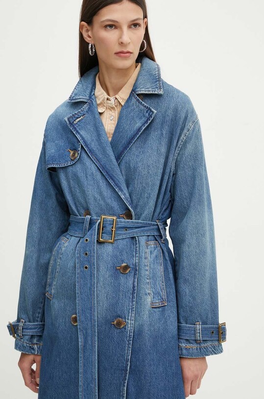 Levi's płaszcz jeansowy granatowy A8976
