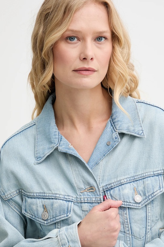 Rifľová bunda Levi's modrá A9155