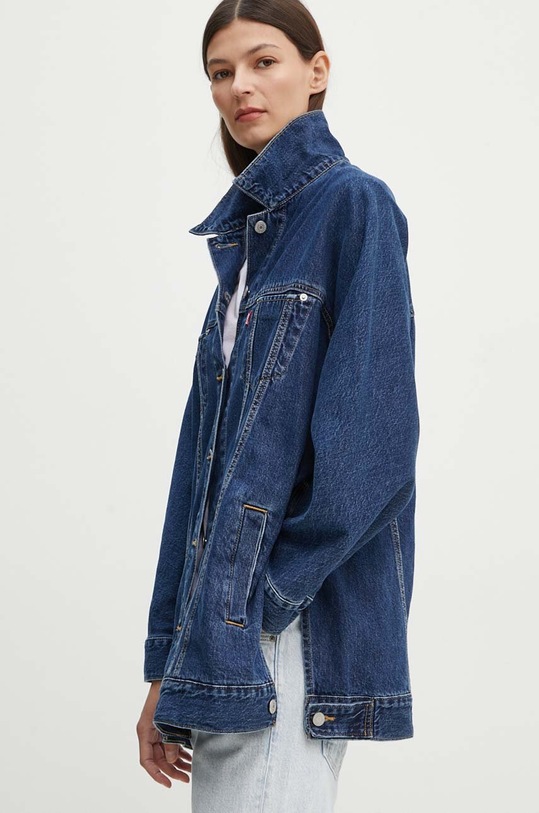 Levi's kurtka jeansowa A9368 granatowy