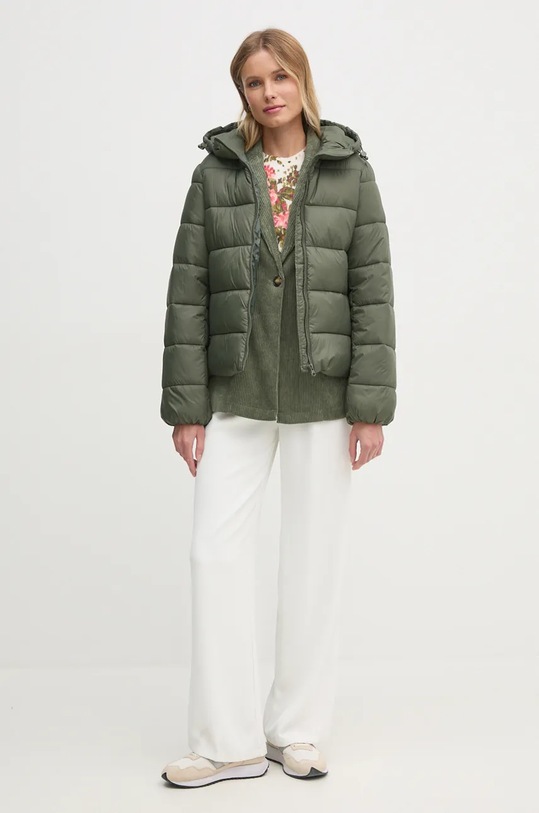 Bunda United Colors of Benetton zelená 2NIWDN079