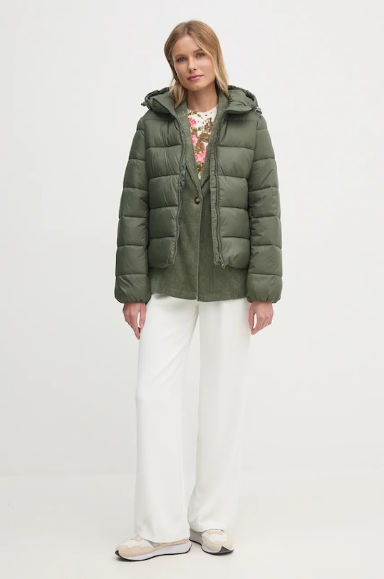 Jakna United Colors of Benetton zelena 2NIWDN079