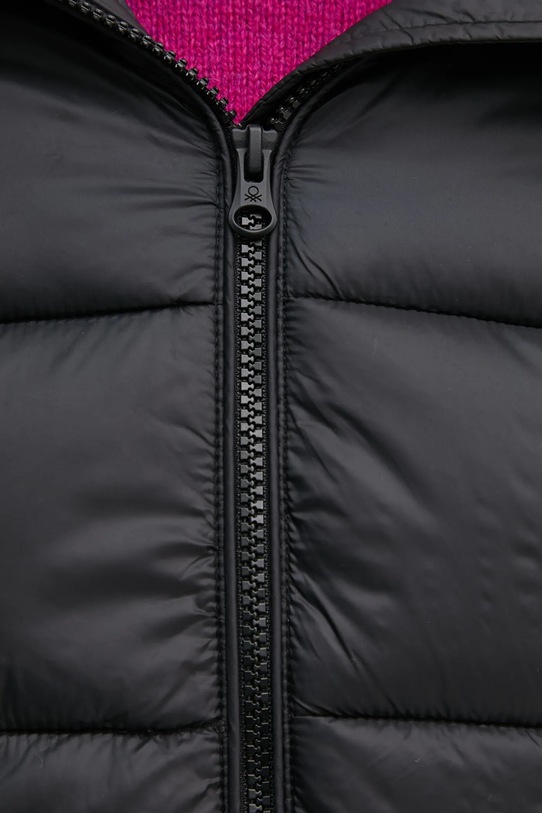 Jakna United Colors of Benetton crna 2NIWDN079