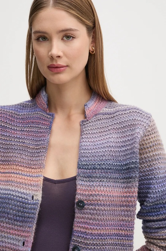 Ρούχα Μάλλινη ζακέτα United Colors of Benetton 105CD6880 μπλε