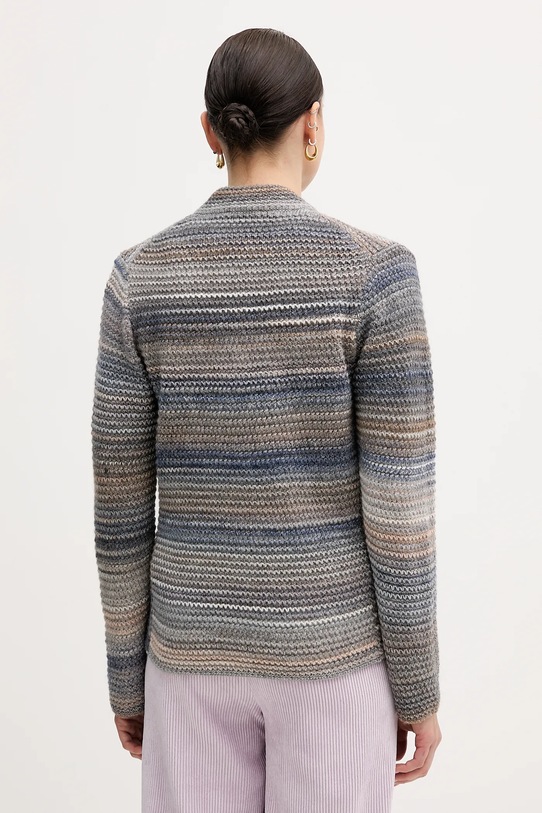 Odzież United Colors of Benetton kardigan wełniany 105CD6880 szary