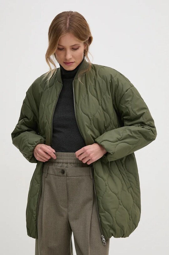 Куртка United Colors of Benetton 2XETDN06N зелений NC24