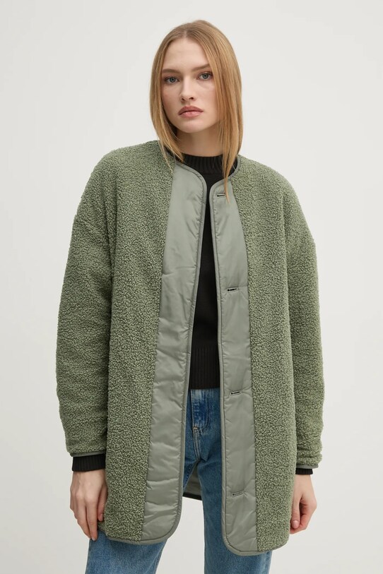 Двостороння куртка United Colors of Benetton 23P8DN06M зелений NC24