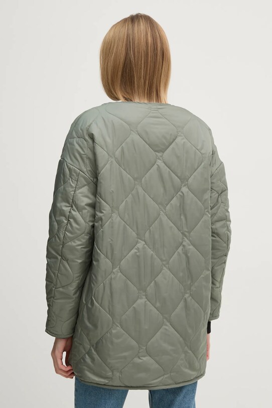 Двостороння куртка United Colors of Benetton зелений 23P8DN06M