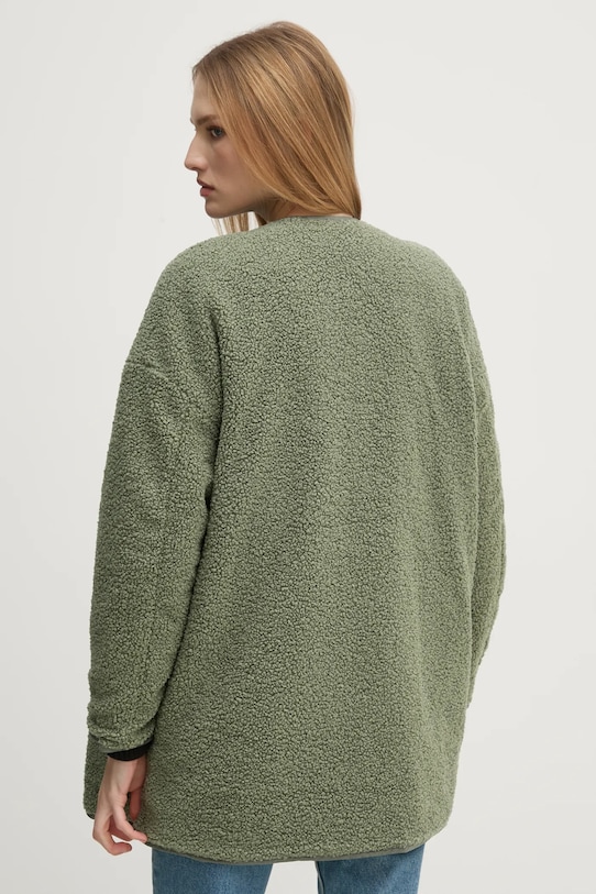 Μπουφάν δυο όψεων United Colors of Benetton 23P8DN06M πράσινο