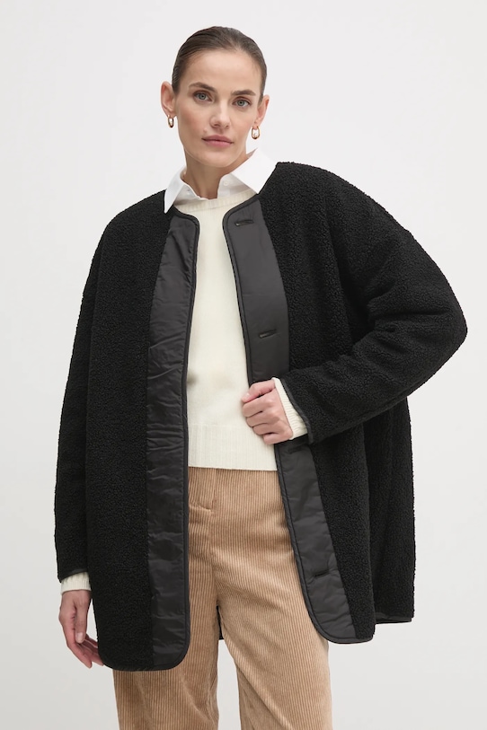 Двусторонняя куртка United Colors of Benetton 23P8DN06M чёрный NC24