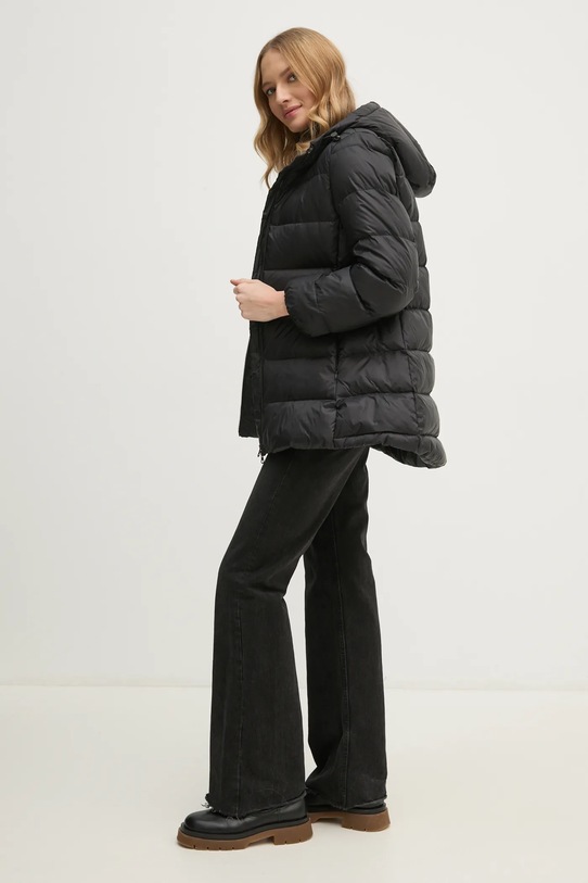 Péřová bunda United Colors of Benetton 2NIWDN06X černá NC24