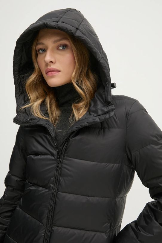 Péřová bunda United Colors of Benetton černá 2NIWDN06X