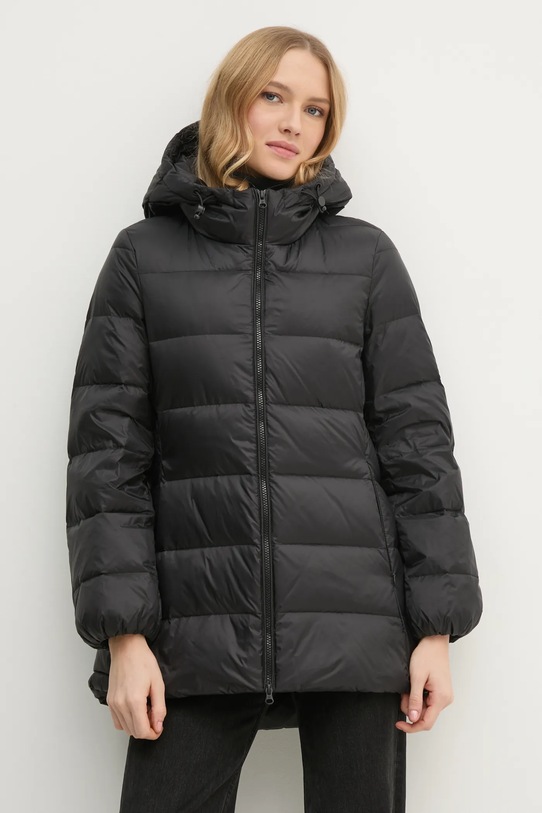 Péřová bunda United Colors of Benetton 2NIWDN06X černá