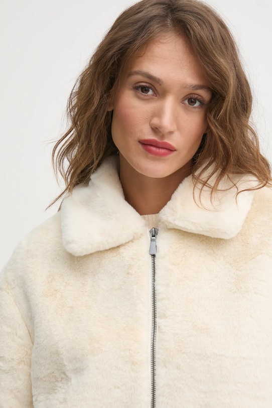 Куртка United Colors of Benetton бежевий 2FBDDN06V