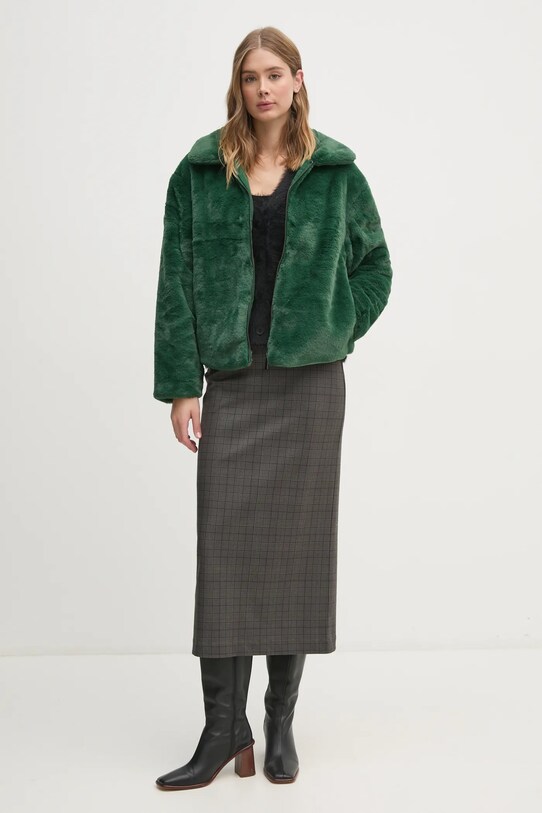 Куртка United Colors of Benetton 2FBDDN06V зелений NC24