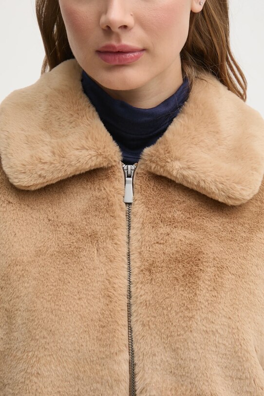 Μπουφάν United Colors of Benetton 2FBDDN06V μπεζ