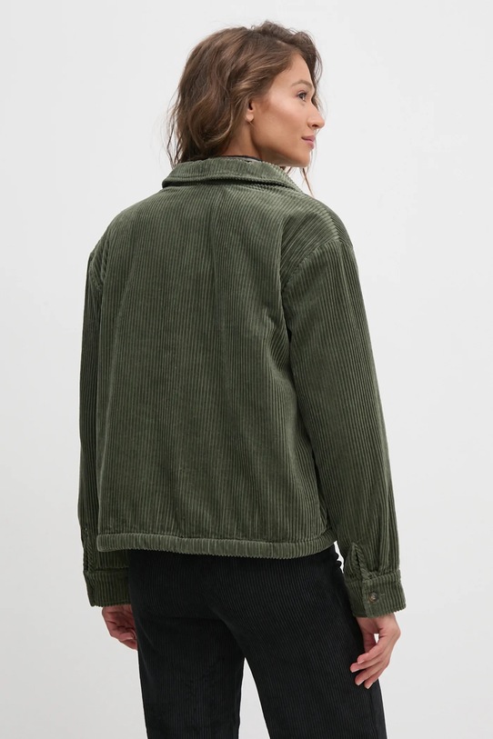 Одежда Вельветовая куртка United Colors of Benetton 2HKTDN06O зелёный