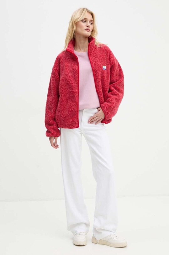 American Vintage hanorac fleece HOK16CH24 rosu AW24