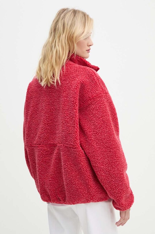 Îmbrăcăminte American Vintage hanorac fleece HOK16CH24 rosu