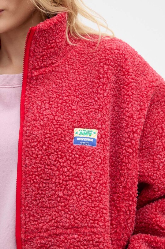 American Vintage hanorac fleece HOK16CH24 rosu