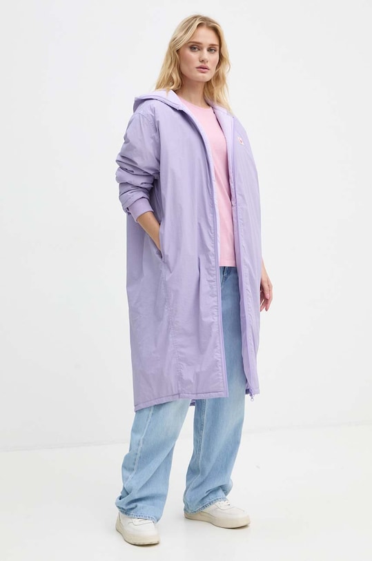 American Vintage kurtka ZOT17CH24 fioletowy AW24