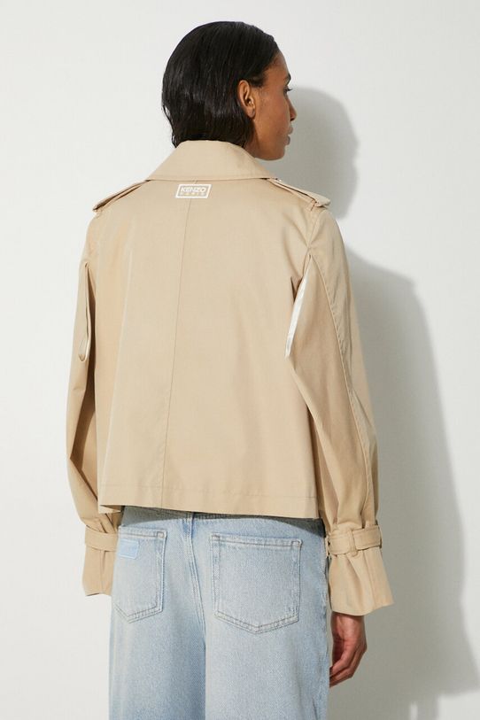 Bunda Kenzo Short Kimono Trench FE62MA2189OI.11 béžová AW24