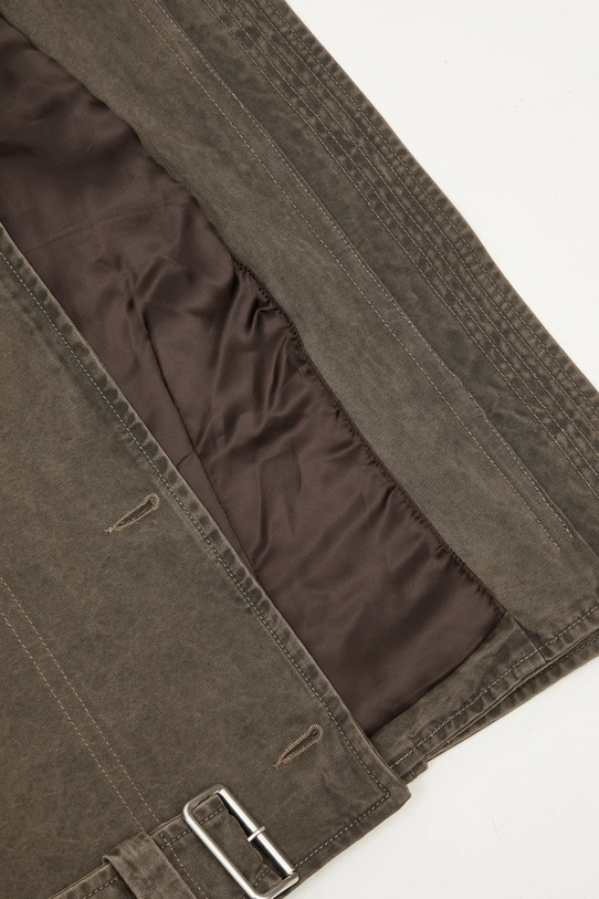 Μπουφάν Kenzo Dyed Canvas Comber FE62OU2129GK.92 καφέ