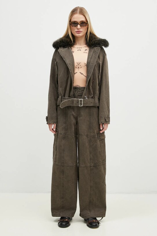 Kenzo jacket Dyed Canvas Comber FE62OU2129GK.92