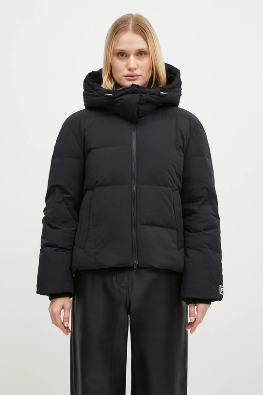 Kenzo geacă Regular Puffer Jacket cu captuseala negru FE62OU1259NH.99