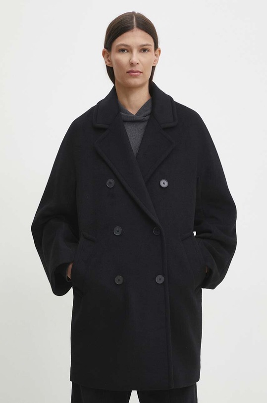 Одежда Шерстяное пальто Marc O'Polo 408008470367 чёрный
