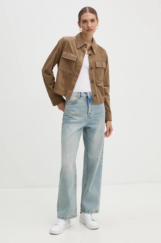 Bunda Marc O'Polo 408093274007 béžová AW24