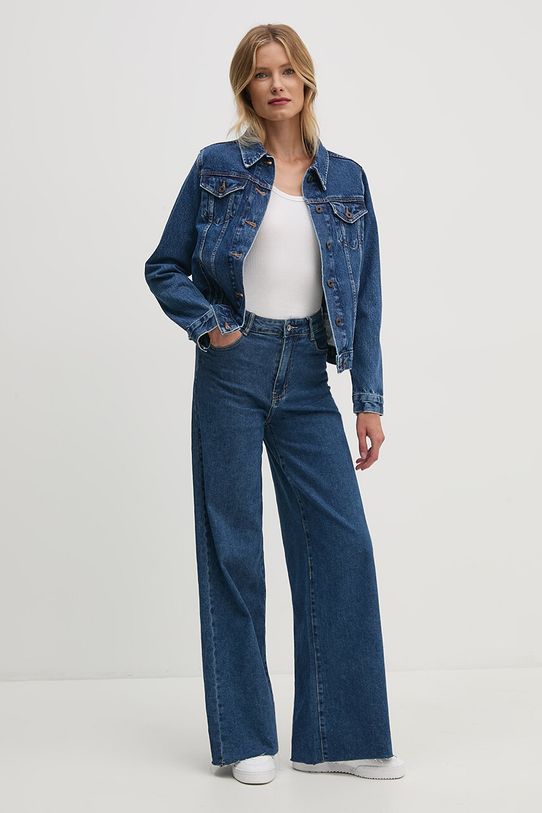 Pepe Jeans kurtka jeansowa REGULAR JACKET PL402432CT9 granatowy AW24