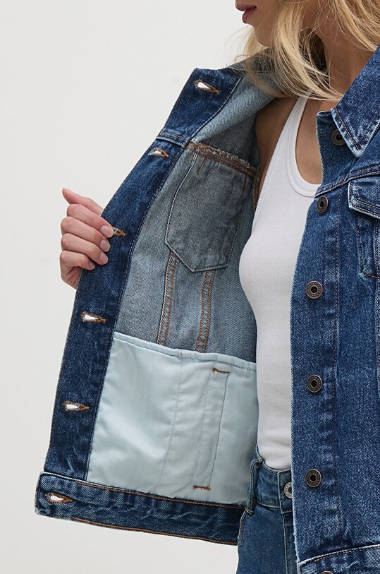 Pepe Jeans kurtka jeansowa REGULAR JACKET PL402432CT9 granatowy