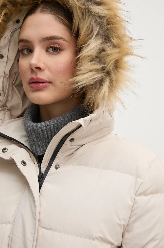 Пухова куртка Pepe Jeans BELLA бежевий PL402436