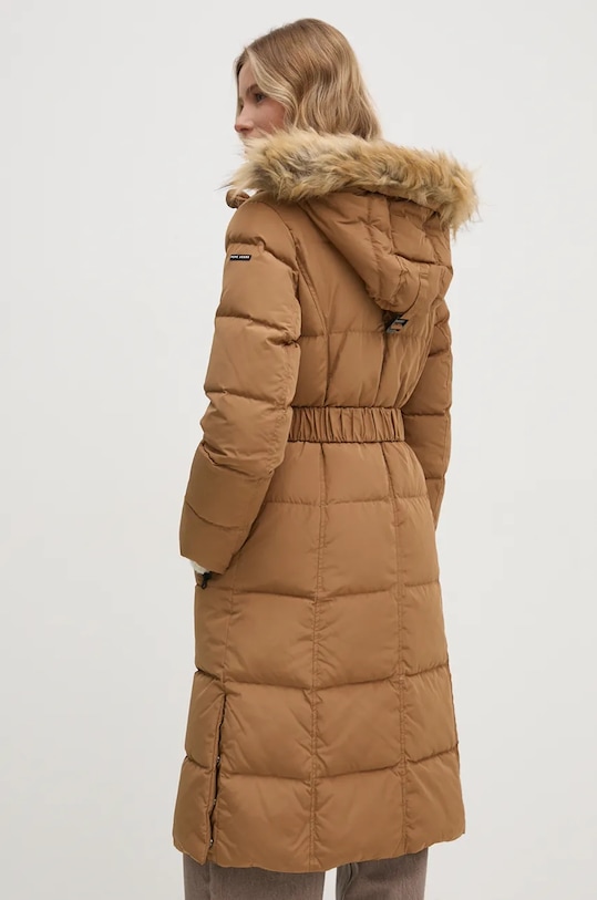 Odzież Pepe Jeans kurtka puchowa BELLA PL402436 brązowy