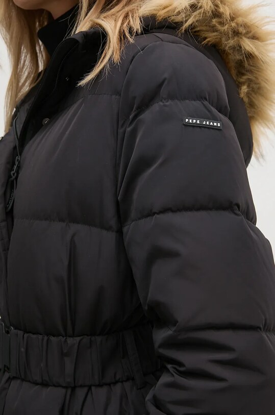 Пухова куртка Pepe Jeans BELLA PL402436 чорний