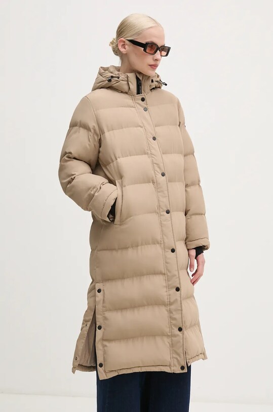 Куртка Pepe Jeans BIBI LONG с утеплением бежевый PL402437