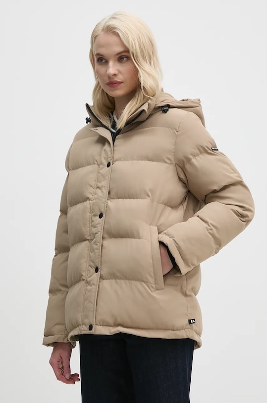 Jakna Pepe Jeans BIBI SHORT Planet friendly bež PL402438